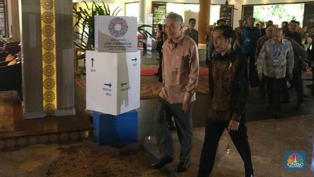 Jokowi: RI dan Singapura Sepakati Swap US$ 10 Miliar