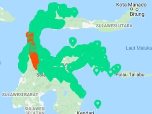 Jaringan Telekomunikasi di Sulteng Sudah Pulih 88%