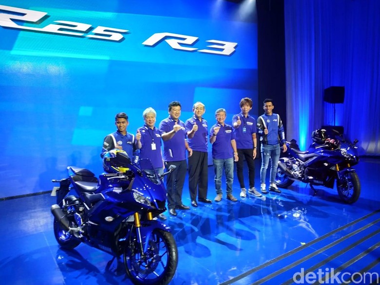 Yamaha Luncurkan R3 dan R25 Model Baru. Foto: Ridwan Arifin Yamaha Luncurkan R3 dan R25 Model Baru. Foto: Ridwan Arifin