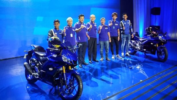 R25 dan R3 diluncurkan Yamaha dalam acara yang bertajuk R1 20th Anniversary 