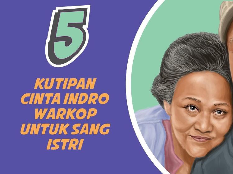 5 Kutipan Cinta Indro Warkop untuk Nita Octobijanthy