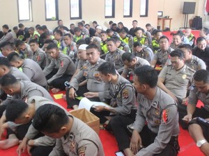 Polres Tasikmalaya Galang Donasi untuk Korban Gempa Sulteng