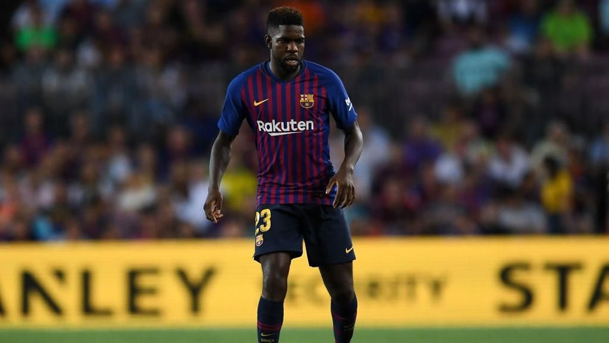 Arsenal dikabarkan tertarik kepada Samuel Umtiti (Foto: David Ramos/Getty Images)