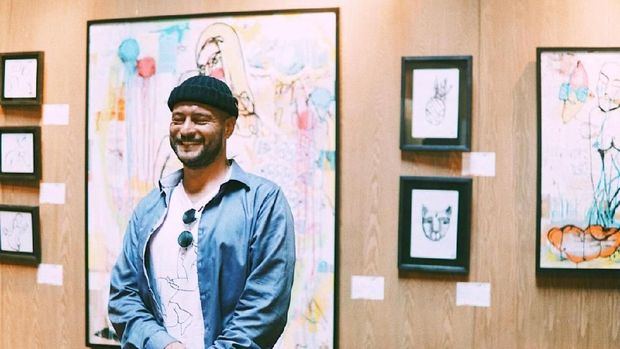 25 Karya Seniman Jalanan Moskow Evgeny Bam Dipamerkan di Bali
