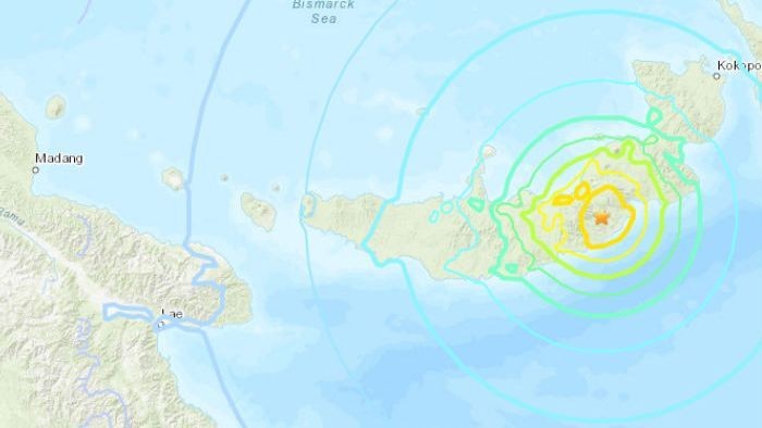 Gempa Magnitudo 7 Guncang Pulau Terpencil Papua Nugini