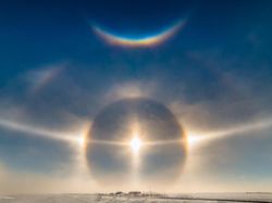 Kumpulan Potret Sun Dog, Saat Matahari Terlihat Lebih dari Satu