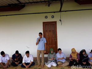 Sandi ke Petani: Insyaallah Jika Terpilih Kita Berikan Pendanaan