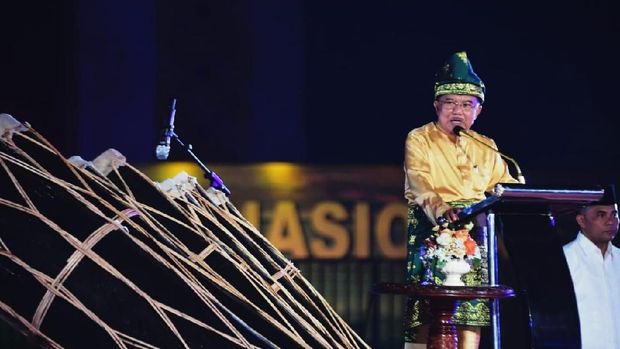 Tutup MTQ ke-27 Medan, JK: Generasi Millenial Juga Ahli Alquran