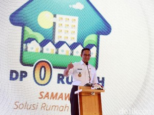 Anies 3 Tahun DKI-I: Program Rumah DP Rp 0 Banjir Kritikan