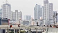Pemprov DKI Jakarta menargetkan pembangunan skybridge rampung dan bisa dioperasikan Oktober ini.