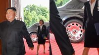 Kim Jong Un saat kedapatan menumpangi Rolls-Royce