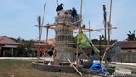Foto: Miniatur 7 Keajaiban Dunia di Boyolali
