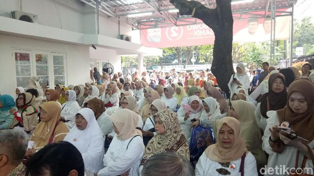 Acara deklarasi perempuan Prabowo.