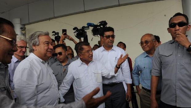 JK hingga Sekjen PBB Bahas Penanganan Pascagempa-Tsunami di Palu