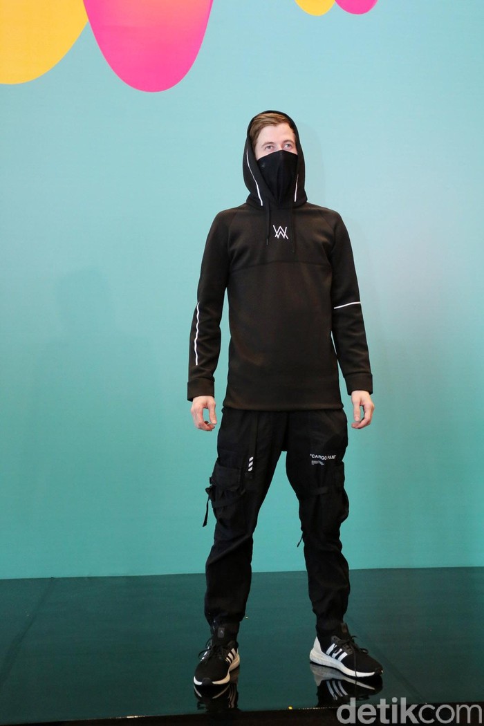 Alan Walker Alan Walker saat ditemui di kawasan Kemayoran.