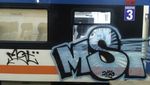 Parah! Ini Penampakan Kereta Bandara Soetta Penuh Coretan