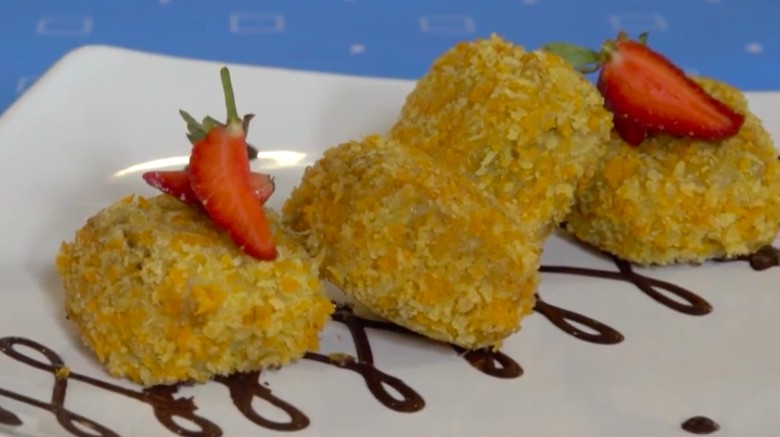 Resep Pisang Nugget Cokelat/Foto: Modern Moms Trans7 Resep Pisang Nugget Cokelat/Foto: Modern Moms Trans7