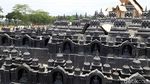 Foto: Miniatur 7 Keajaiban Dunia di Boyolali