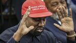 Momen Mesra Pertemuan Kanye West dan Donald Trump