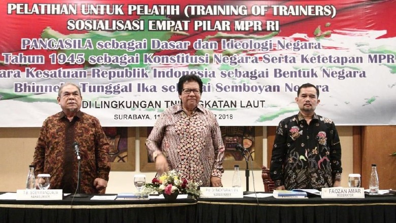MPR Latih Masyarakat Jadi Narasumber Empat Pilar MPR Latih Masyarakat Jadi Narasumber Empat Pilar