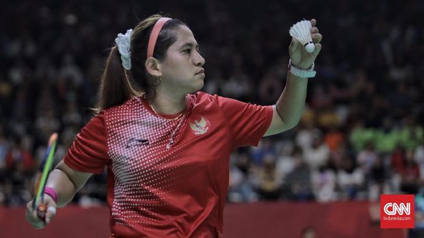 Leani Ratri terpilih sebagai pebulutangkis difabel putri terbaik BWF 2018. (