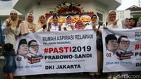 Ada dua poin deklarasi Perempuan Prabowo. Salah satunya meminta Prabowo mengurusi lapangan kerja bagi perempuan.