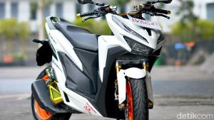 Honda Vario 150 Dimodif Kekar Bak Moge