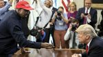 Momen Mesra Pertemuan Kanye West dan Donald Trump