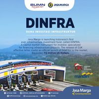 Jasa Marga Buat Terobosan Skema Pendanaan Baru Melalui DINFRA
