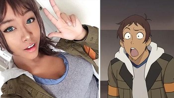 Lance dari Voltron. Foto: instagram.com/uniquesora/