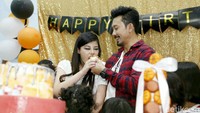 Calon istrinya, Dita Soedarjo pun turut hadir di sana. Pool/Ismail/detikFoto.