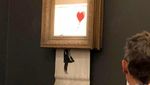 Rekor! Lukisan Robek Banksy Laku Rp 356 M