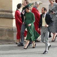 Pippa yang hamil besar tampil chic dan elegan. Usia kehamilannya sudah sembilan bulan. Tak disangka tiga hari setelahnya, adik Kate Middleton itu melahirkan. Foto: Getty Images