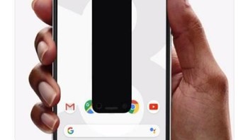 Gawat juga nih kalau Google Pixel 5 XL nantinya punya notch sampai bawah seperti ini. Foto: Istimewa