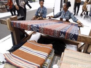 Aneka Kerajinan Indonesia Mejeng di Ajang IMF-WB Bali