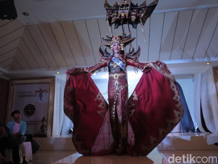 Vania Fitryanti Herlambang jadi top 15 Miss International 2018 yang digelar di Jepang. Foto: Anggi Mayasari/Wolipop Vania Fitryanti Herlambang jadi top 15 Miss International 2018 yang digelar di Jepang. Foto: Anggi Mayasari/Wolipop