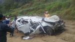 Ini Penampakan Mobil yang Dikemudikan Rini Usai Jatuh di Jurang