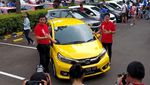 Honda Serah Terima Unit dan Umumkan Pemenang Kontes All New Honda Brio