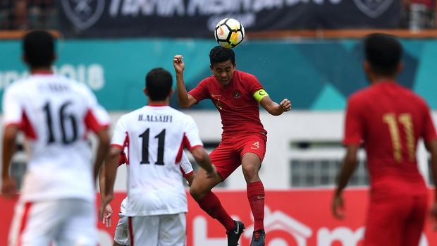 Timnas Indonesia U-19 menang 3-2 atas Yordania. (