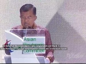 Wapres JK di Penutupan Asian Para Games: Ini Momen Memenangkan Kesetaraan