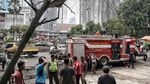 Begini Kondisi Ruko Karet Tengsin Usai Dilahap Api