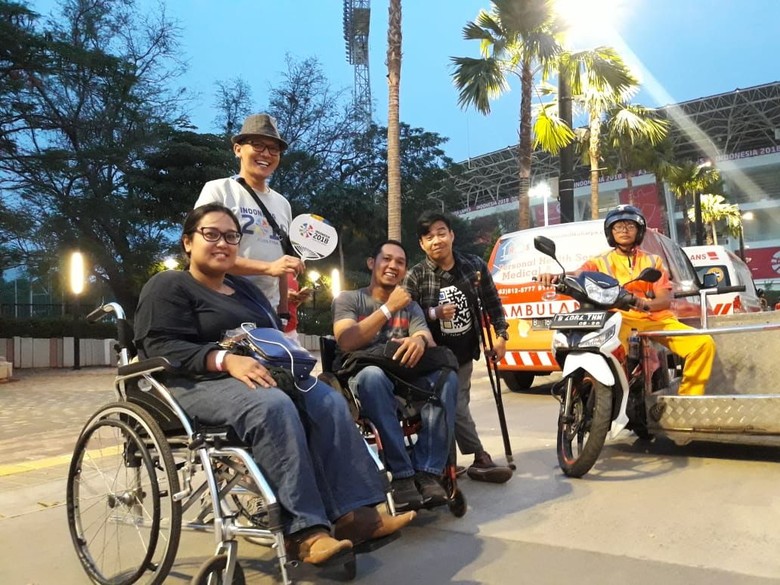 Antusiasme Para Difabel Jelang Penutupan Asian Para Games Antusiasme Para Difabel Jelang Penutupan Asian Para Games