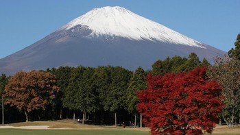 Gunung Fuji, Jepang. (Foto: Koichi Kamoshida/Getty Images)