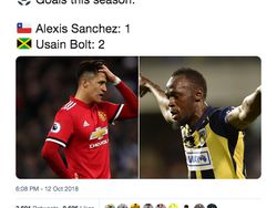 Usain Bolt Bikin Gol, Alexis Sanchez Kena Sindir