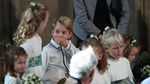 Tampang Jahil Pangeran George dan Charlotte di Nikahan Putri Eugenie