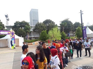 Jelang Penutupan Asian Para Games, Stadion Madya Mulai Ramai