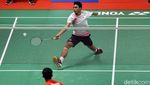 Indonesia Raih Emas dan Perak dari Cabor Bulu Tangkis Putra SU 5