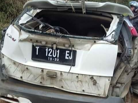 Lagi, Mobil CRV Terjun ke Jurang di Sarangan Magetan, Satu Tewas