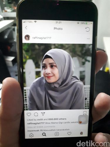Masyaallah! Nagita Slavina Cantik Banget Pakai Hijab