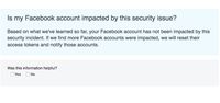 Ini Cara Cek Apa Akun Facebook-mu Terdampak Kasus Hack